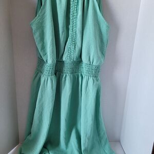 NWOT No Boundaries Green Mini Dress